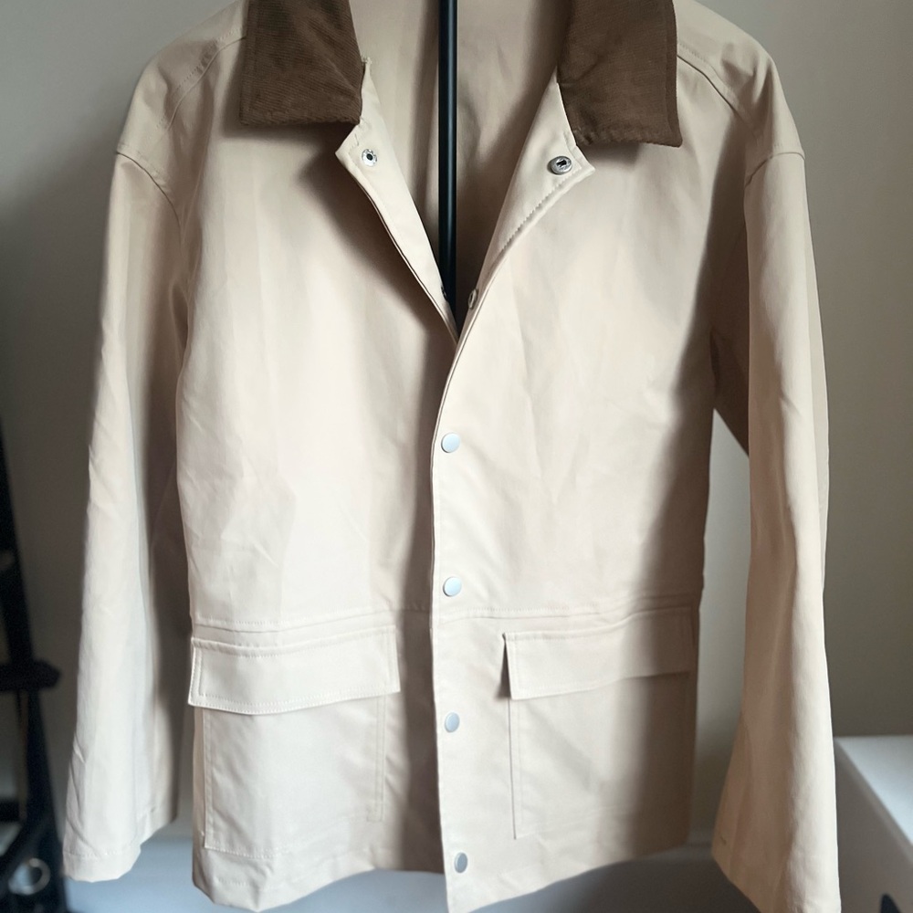 SHEIN Women’s Retro Casual Loose Jacket; lightweight; Windbreaker XS - Picture 4 of 5